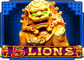 สล็อต RTP สูง 5 Lions ไฮโล